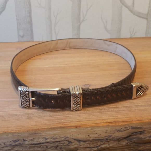 Brighton Brown Celtic Knot Belt main image 4